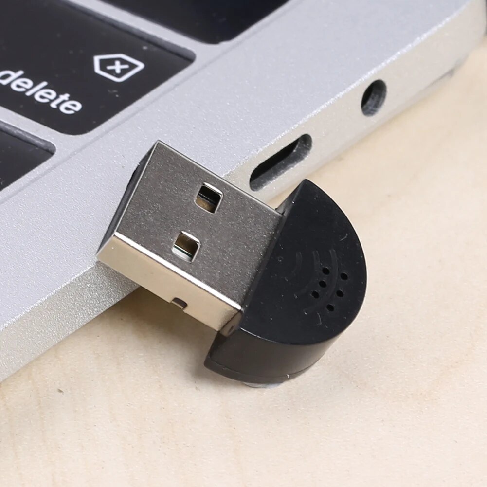 Portable USB Microphone MIC Audio Adapter Direct Connect for PC Computer Mac Condenser Recording Microfone Ultra-wide. 