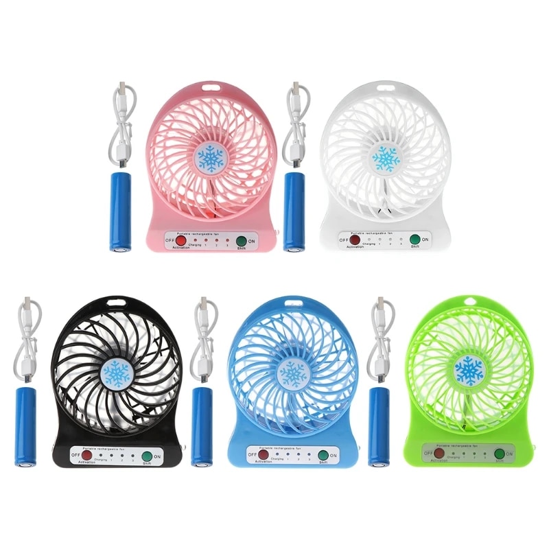 R9UD Portable Fan USB Handheld Fan Mini Personal Small Table Fan Portable Fan Small but Mighty Quiet