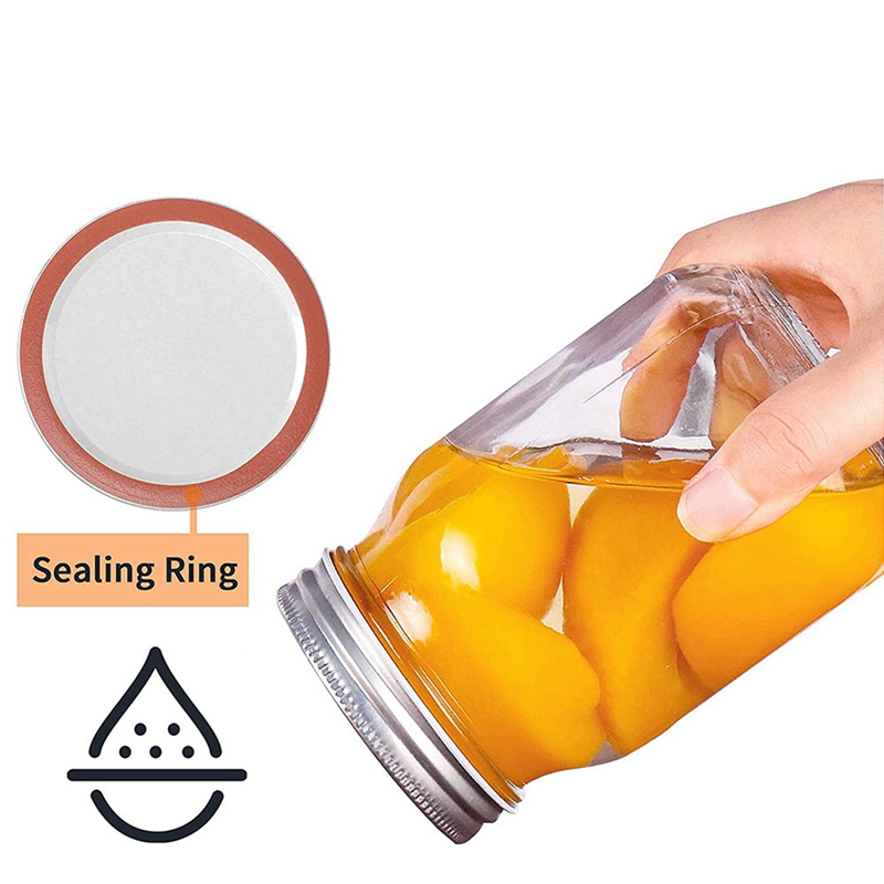 200Pcs 70mm Regular Mouth Canning Lids for Ball,Jars Split -Type Metal Mason Jar Lids for Canning,for Regular Mouth Jars. 