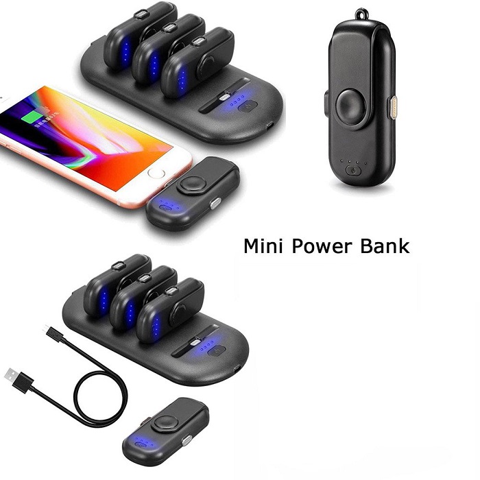 Fingerpow Portable Magnetic Charger Power Bank 4 in 1 All Port. 