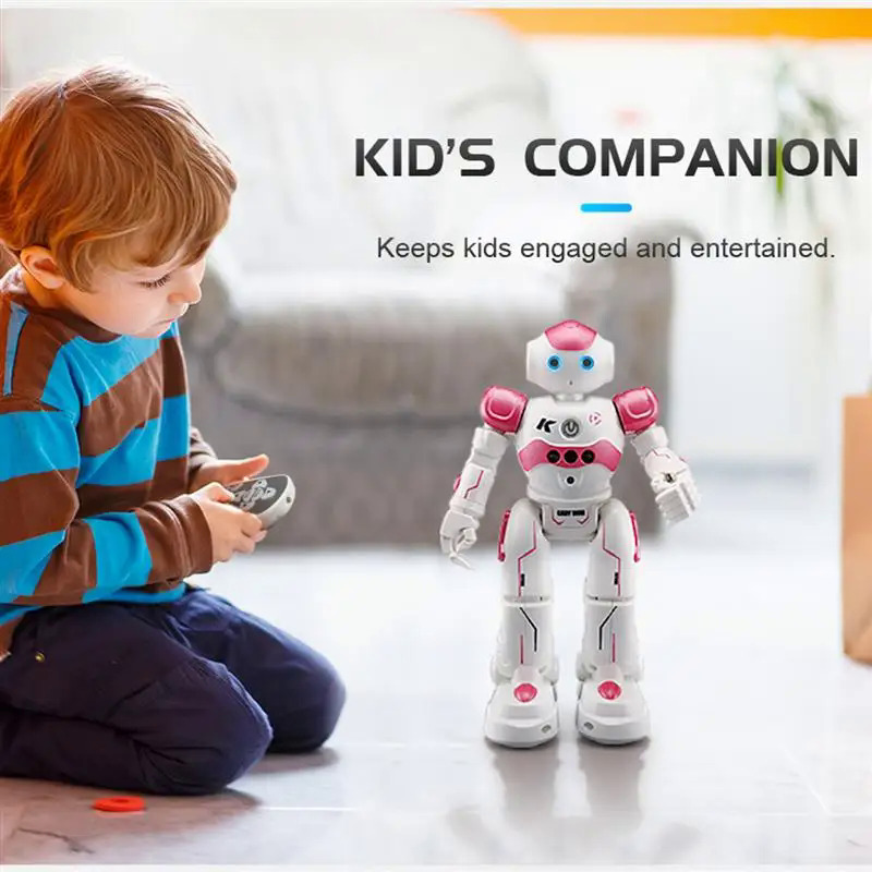LEORY RC Robot Intelligent Programming Remote Control Robotica Toy Biped Humanoid Robot For Children Kids Birthday Gift Present. 