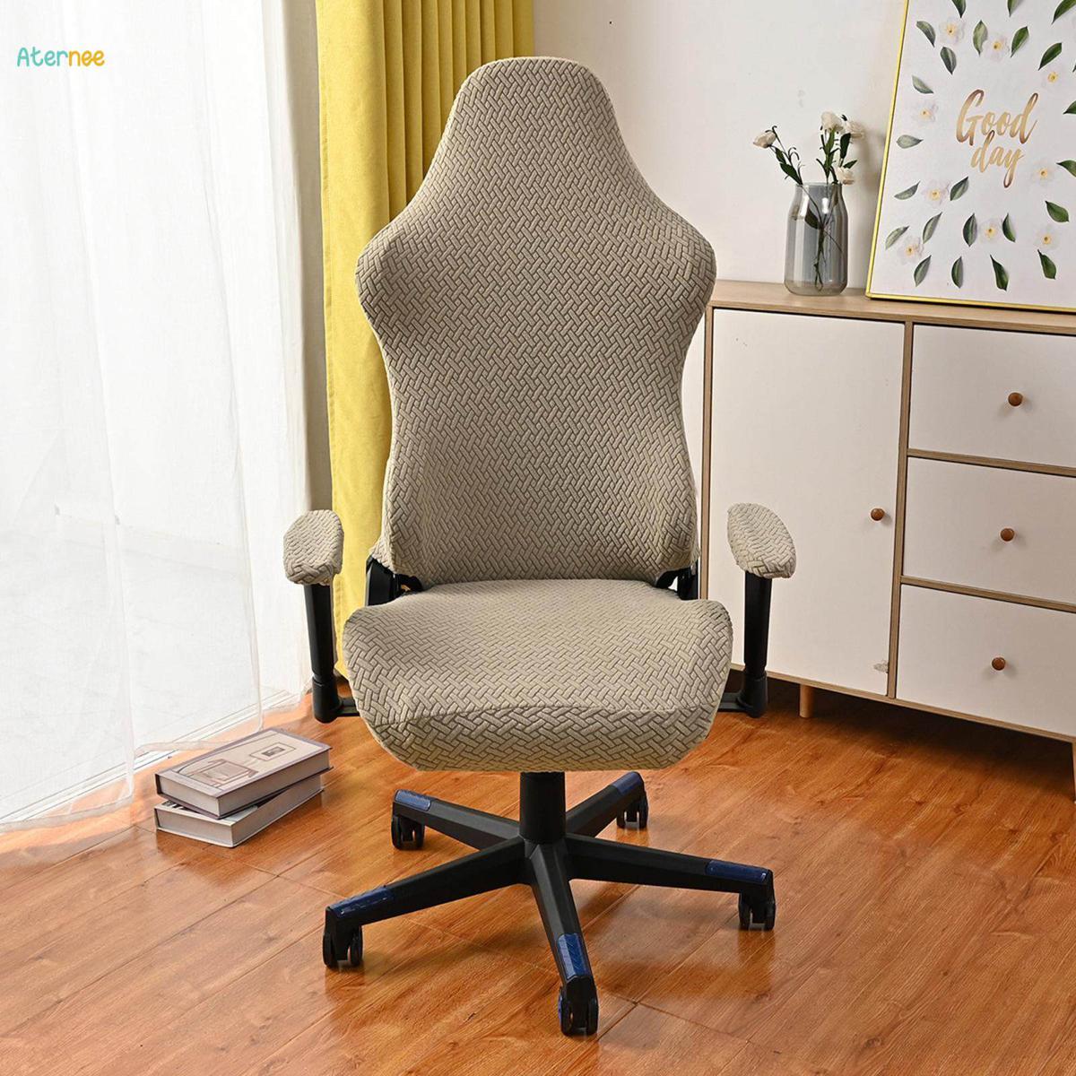 Gaming Chair Covers, Computer Chair Slipcovers with Arm Rest Covers for Computer Chair, Office Rotating Chair