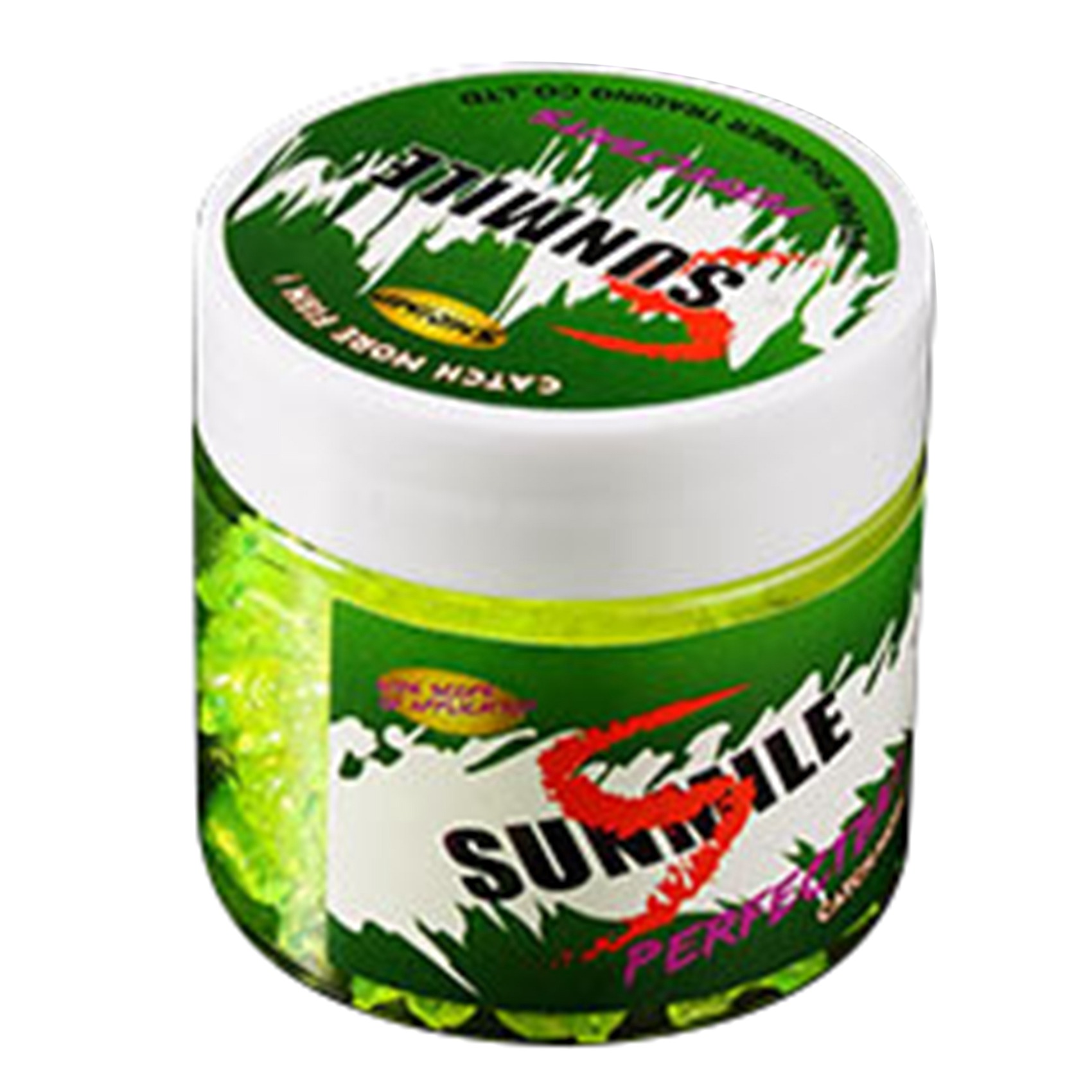 1PCS Fishing Bait Mini Fishing Float Bait Shrimp Soft Bait 20 Pieces Bottle Soft Sea Fishing Bait(Luminous)