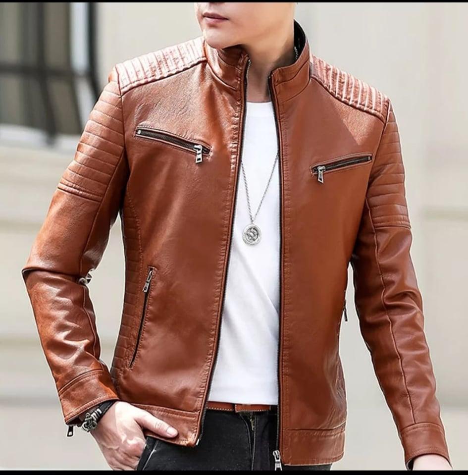 brown colour ki jacket