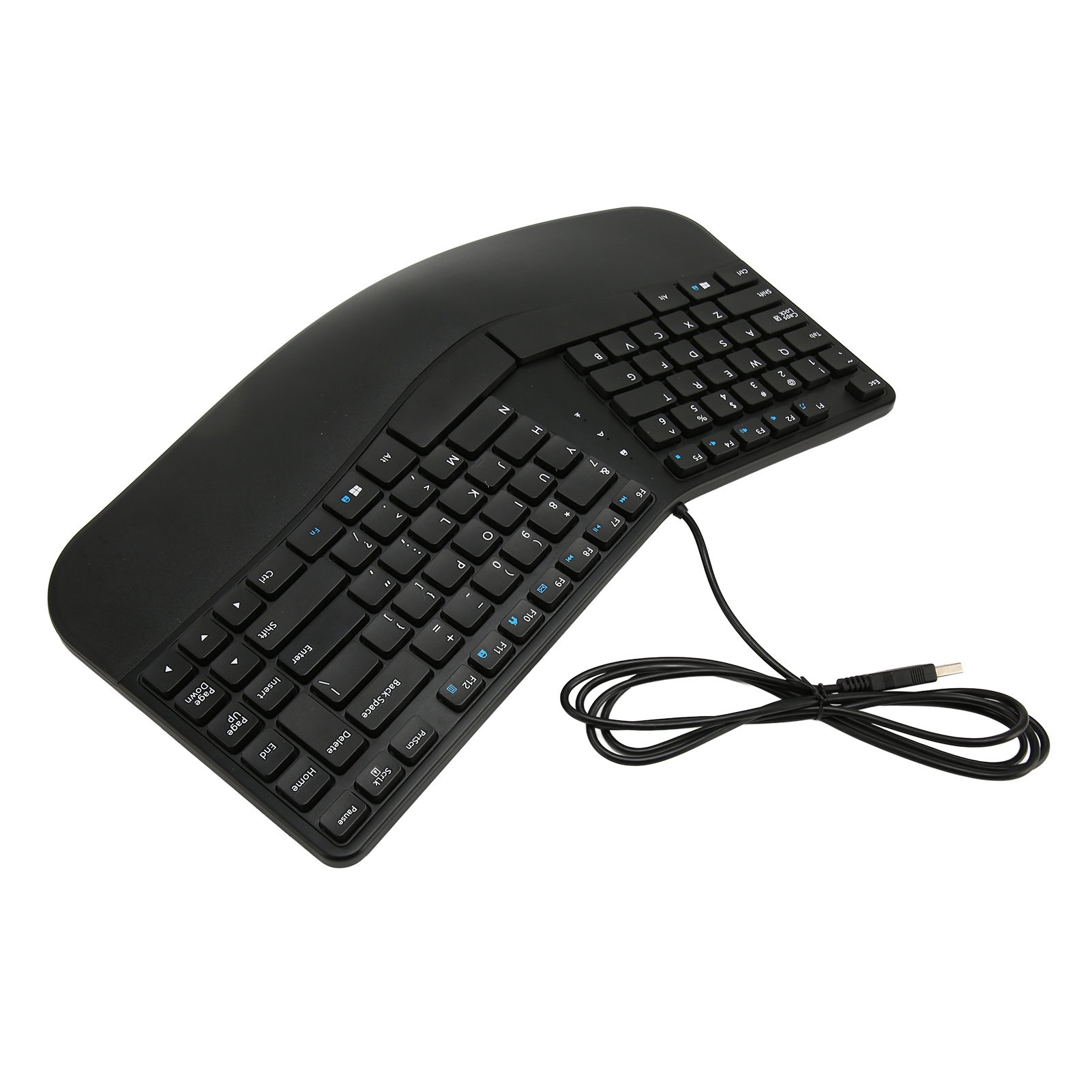Ergonomic Keyboard, Computer Keyboard Split Tilt with Palm Rest for Offices. 