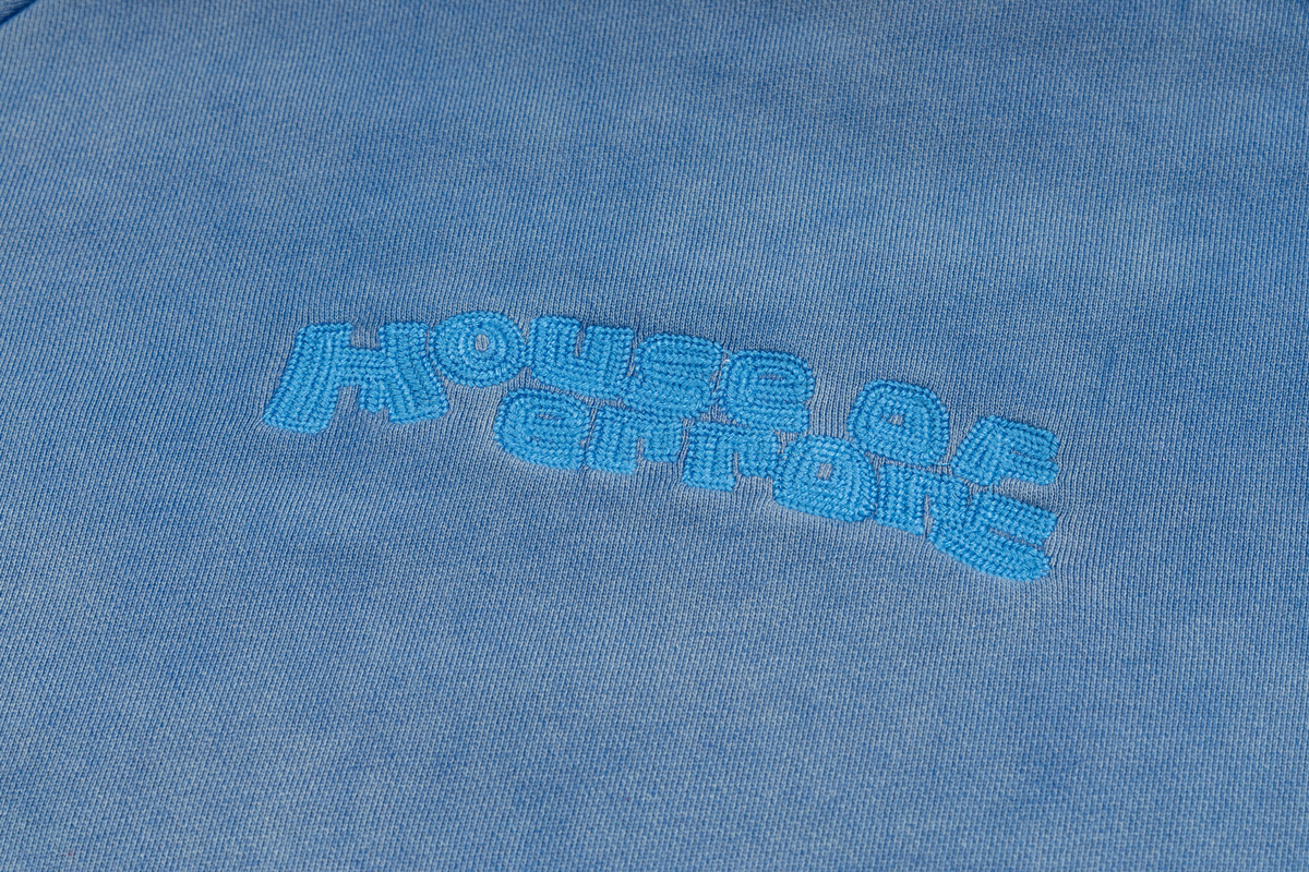 Yao888 HOUSE OF ERRORS Embroidery Logo Graphics Oversize Washed Vintage Men Sweatshirt Niche Luxury Streetwear Hoodies For Men. 