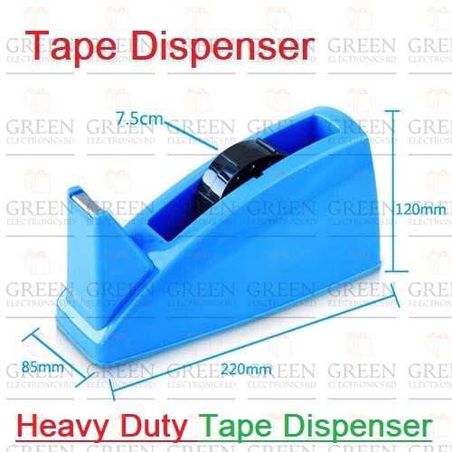Heavy Duty Tape Dispenser Size 24mm Tape Dispenser - Both Side Tape. 