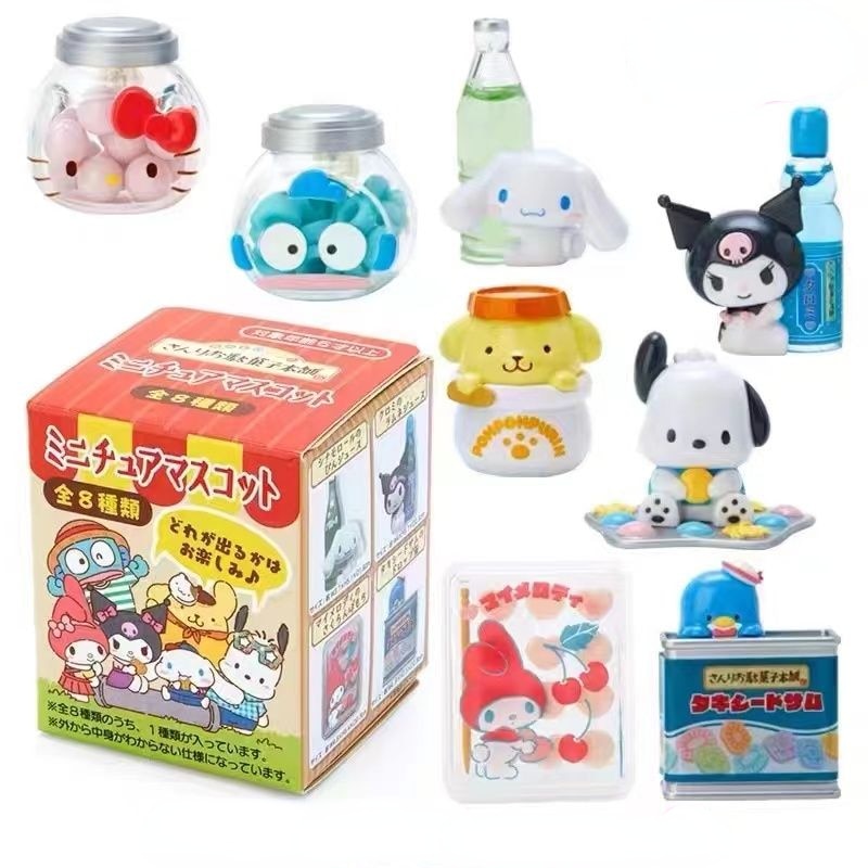 Kawaii Sanrio anime peripheral blind box cute Cinnamoroll Kuromi