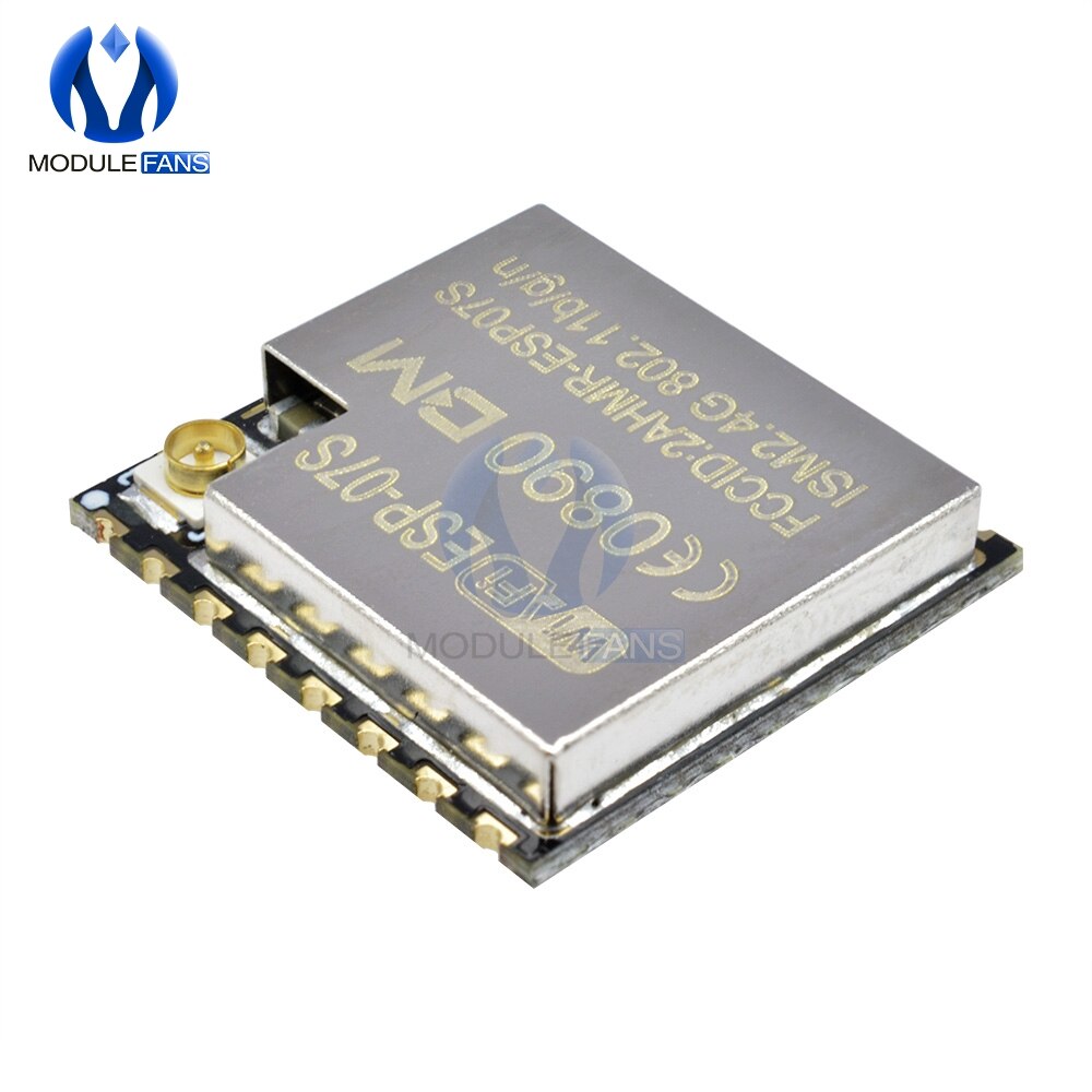 ESP8266 ESP07 ESP-07 ESP-07S Serial To WIFI Module Industrial Grade Wireless High Level Operate 3.3V Power Supply. 