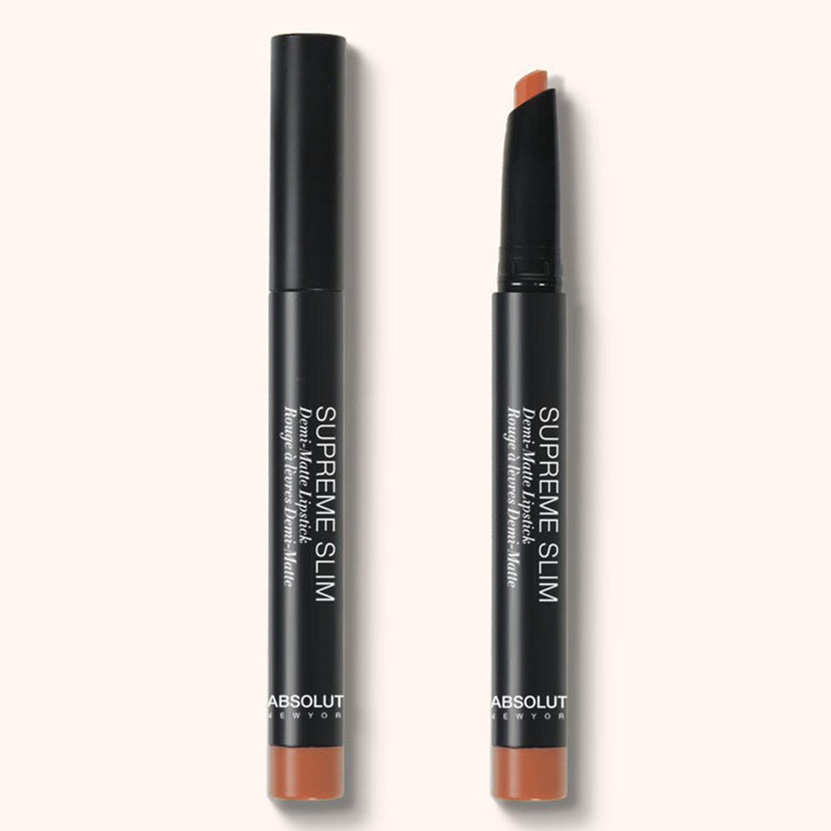 Absolute New York - Demi-matte Supreme Slim Lipstick. 