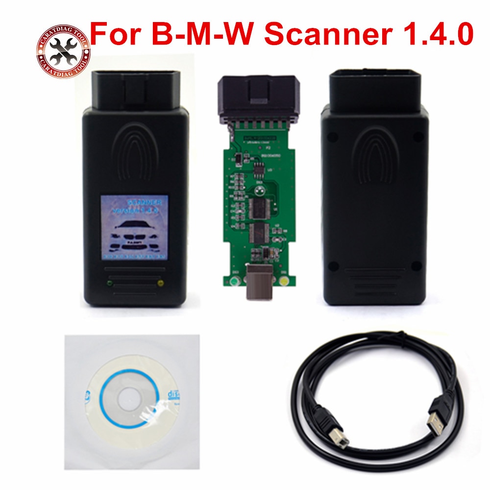 2019  Auto scanner 1.4 for bmw code reader with obd2 interface 1.4.0 version Auto diagnostic tool. 