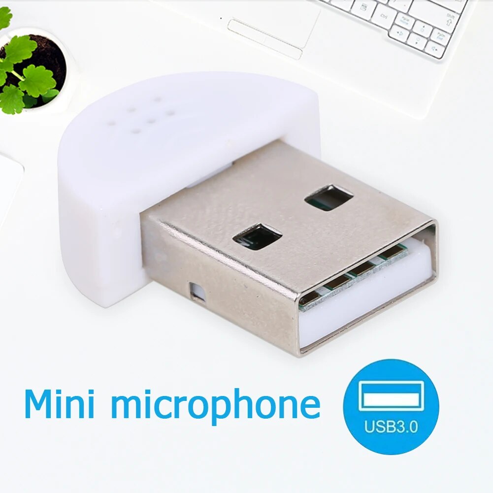 Portable USB Microphone MIC Audio Adapter Direct Connect for PC Computer Mac Condenser Recording Microfone Ultra-wide
