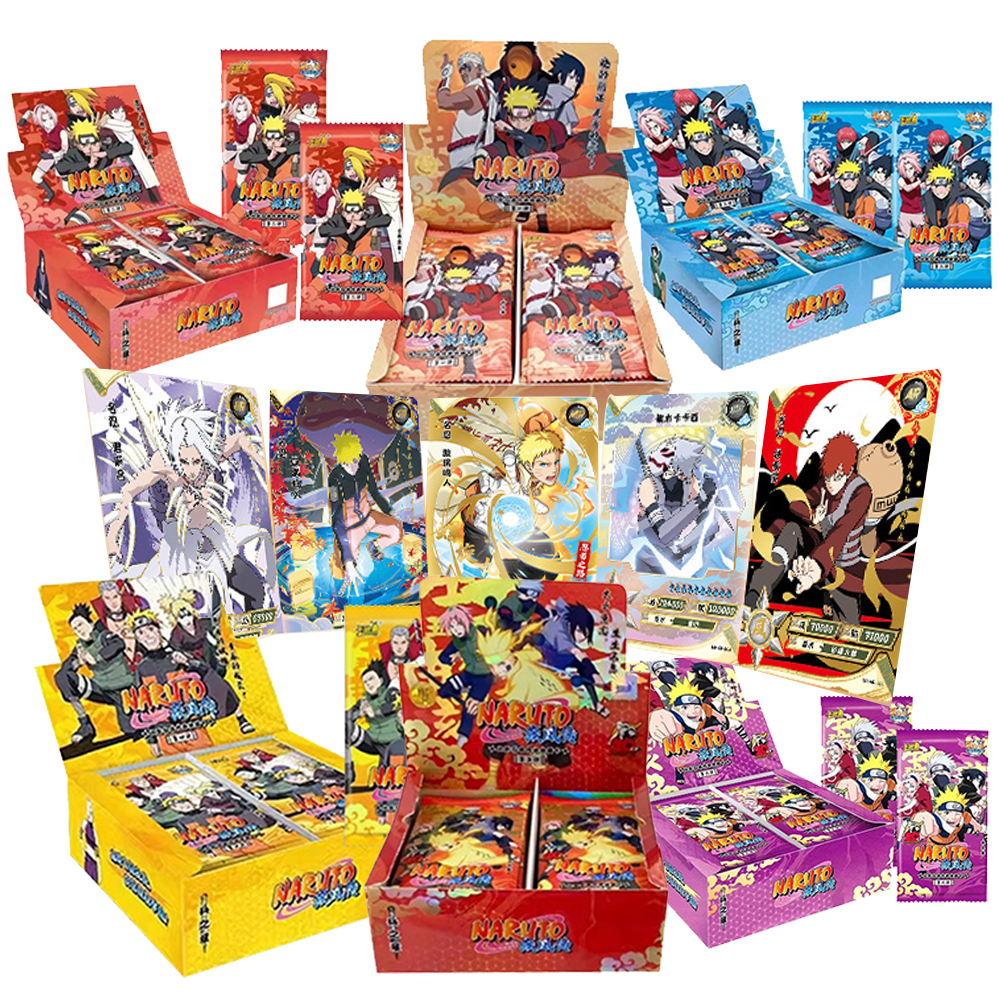 New Full Set Naruto Cards KAYOU T2ｗ5 Highly Rated Out-Of-Print Rare Complete Collection Series Peripheral Card Collection Cards MuXiaRe. 
