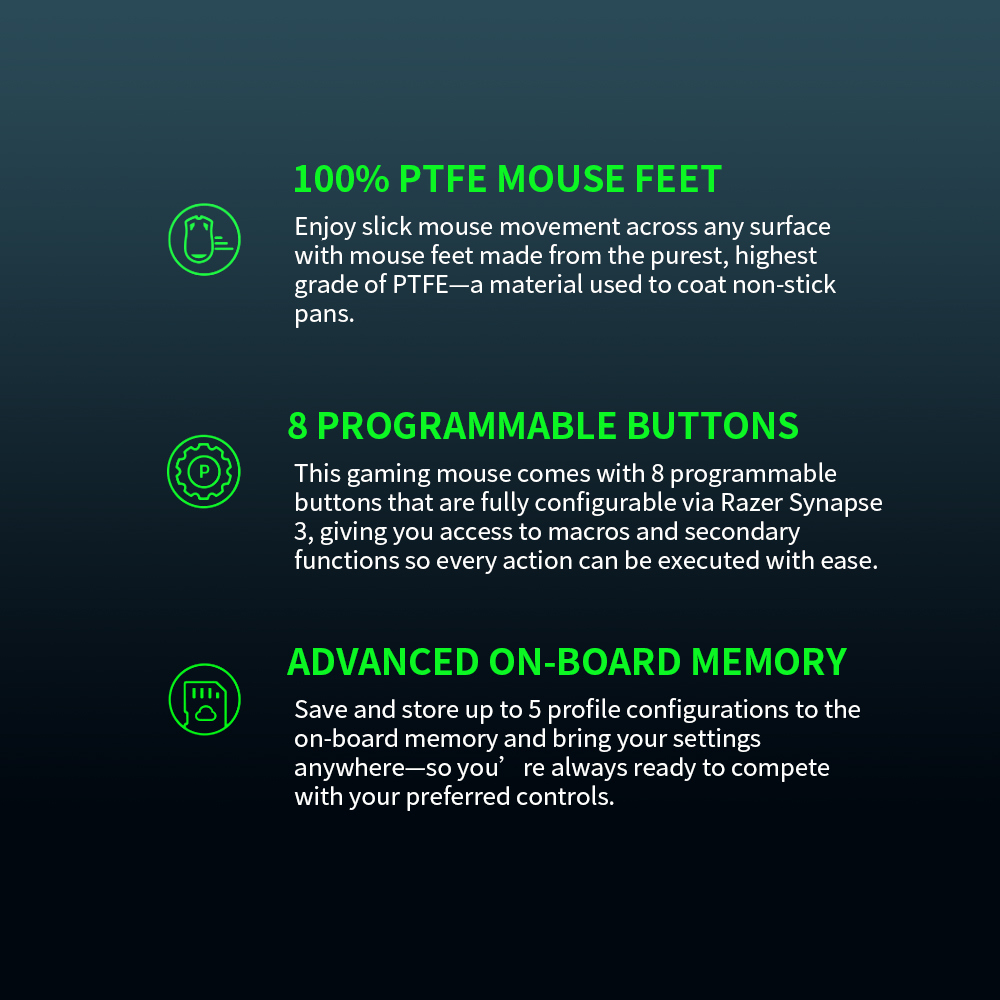Razer DeathAdder V2 Wired Gaming Mouse 20000DPI Optical Sensor FOCUS+ (PAW3399) Chroma RGB Mice 8 Programmable Buttons Ergonomic Design. 