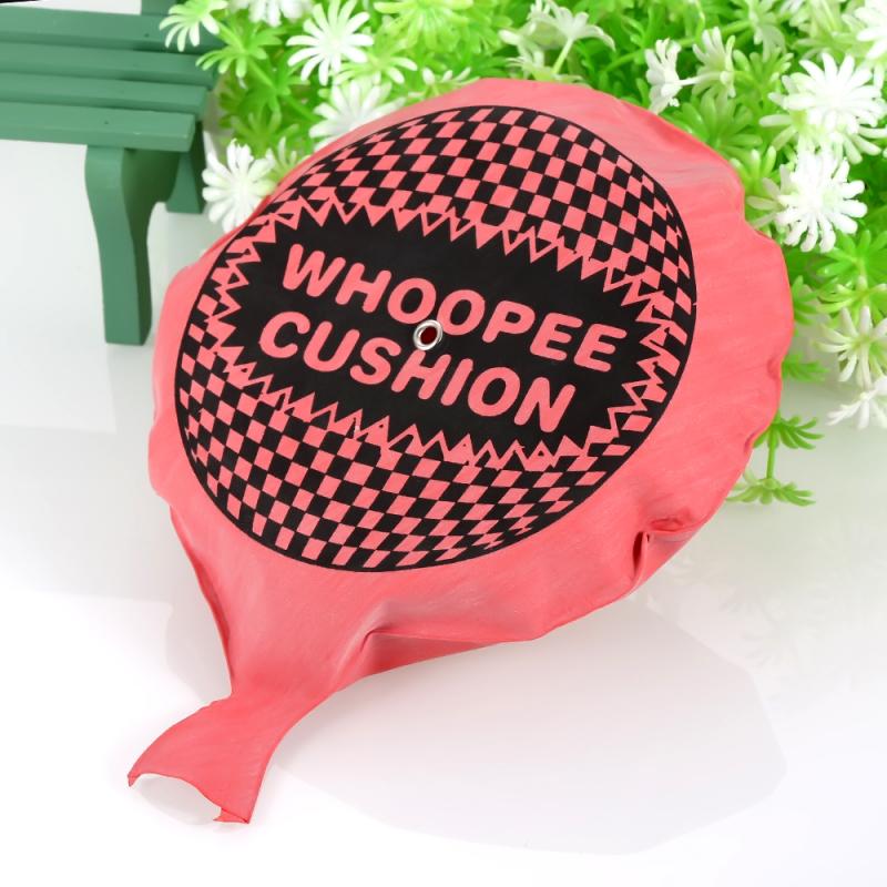 Whoopsie Cushion Self Inflated Prank Fart Joke Party Bag Whoopee Balloon Gag Toy Cushion Pad Toy Fart Sound Pad Random Color. 