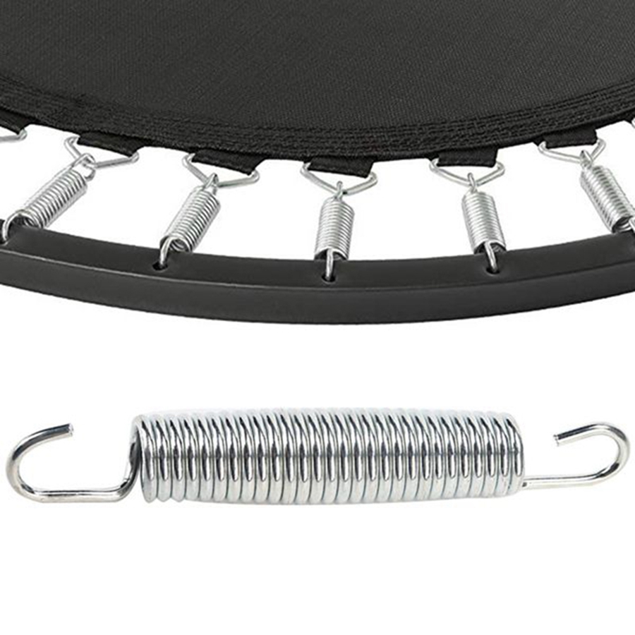 10PCS Spring Stainless Steel Tension Spring Multifunctional Double Hook Extension Spring Universal Accessories 140mm. 