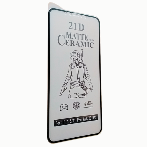 Matte Ceramic Film Screen Protector I iPHONE XS MAX / iPHONE 11 PRO MAX I Unbreakable Flexible Ceramic Matte Finishing Display Protector (Not a GLASS). 