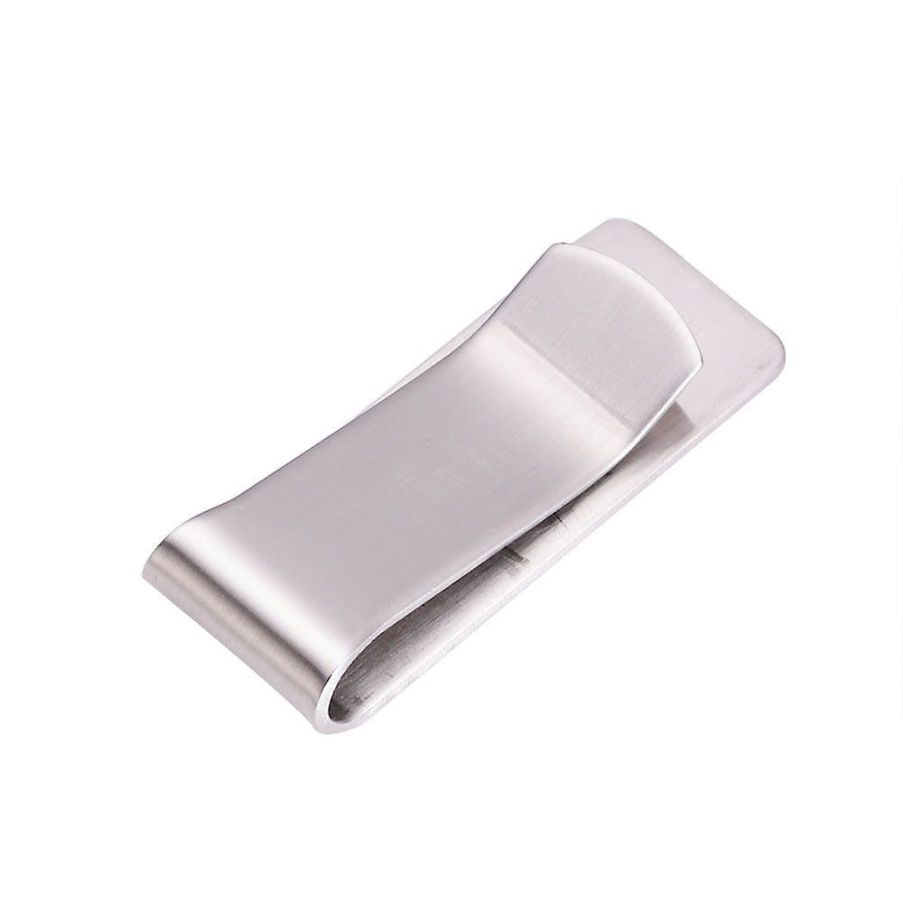 High Quality New Smart Money Clip Men Stainless Steel Slim Money Clip Wallet ID Cash Holder for Men's Accessories