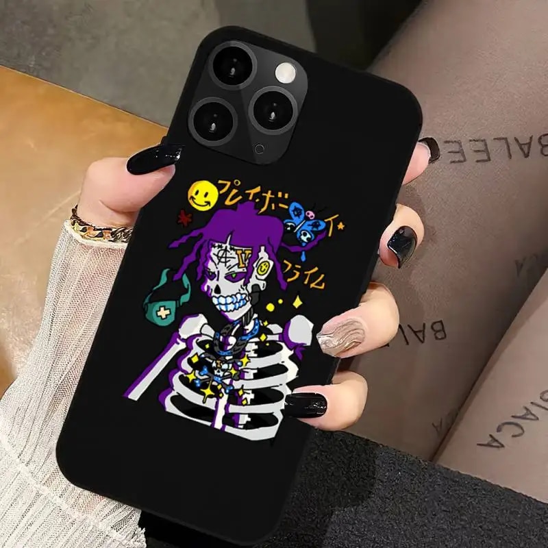 Playboi Carti Rapper Phone Case For iPhone 11 12 Mini 13 14 PRO XS MAX X XR 6 7 8 Plus Shell. 