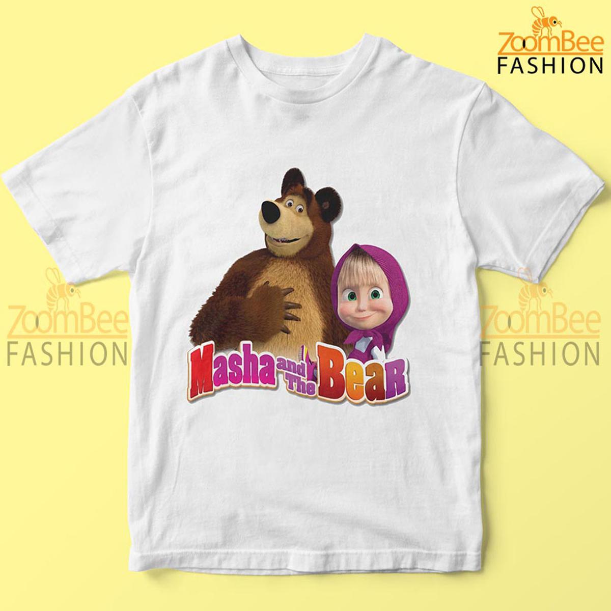 masha and the bear t shirt