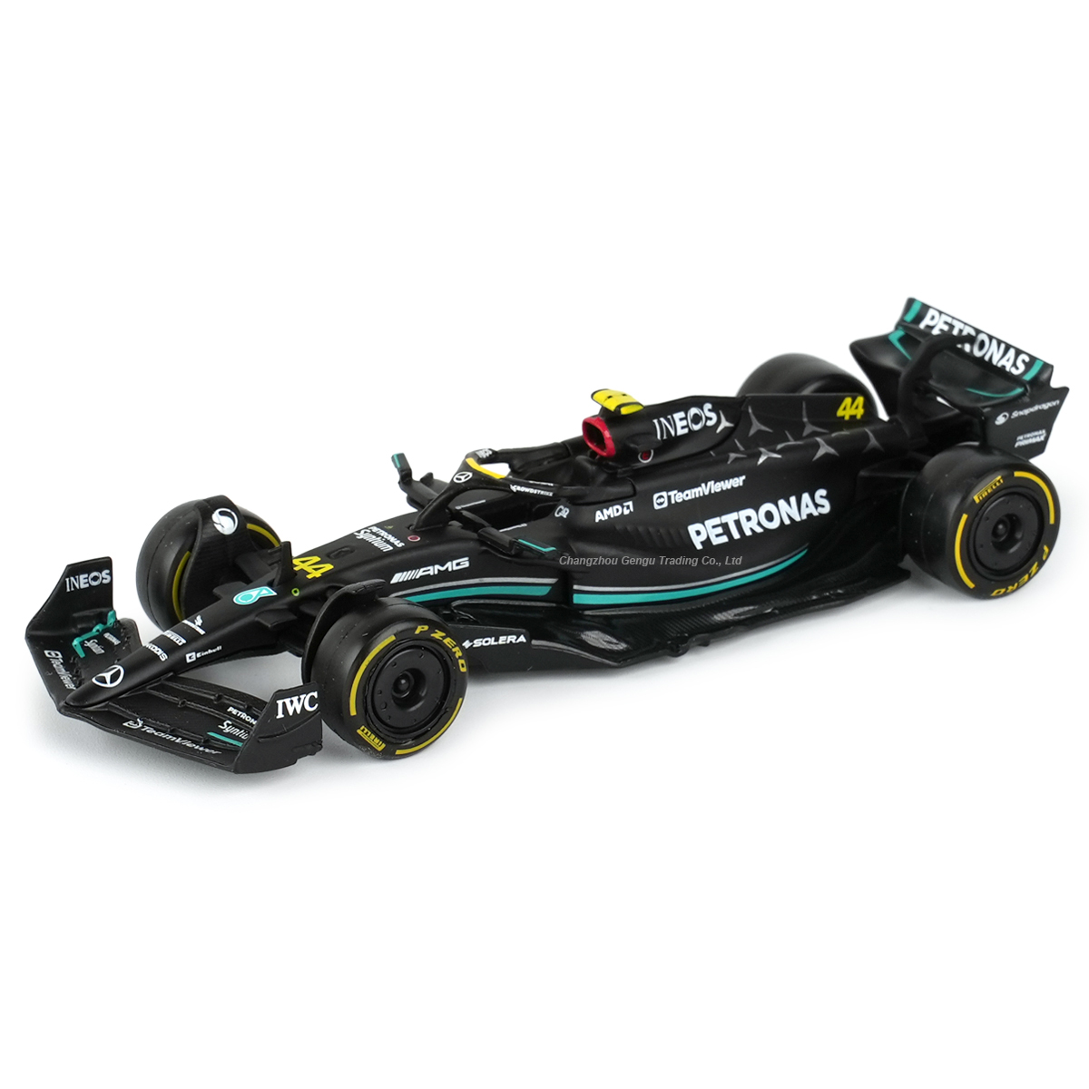 Bburago 1:43 Mercedes AMG 2023 W14 E Performance F1 Formula Car Die Cast Vehicles Collectible Model Racing Toys Superman. 