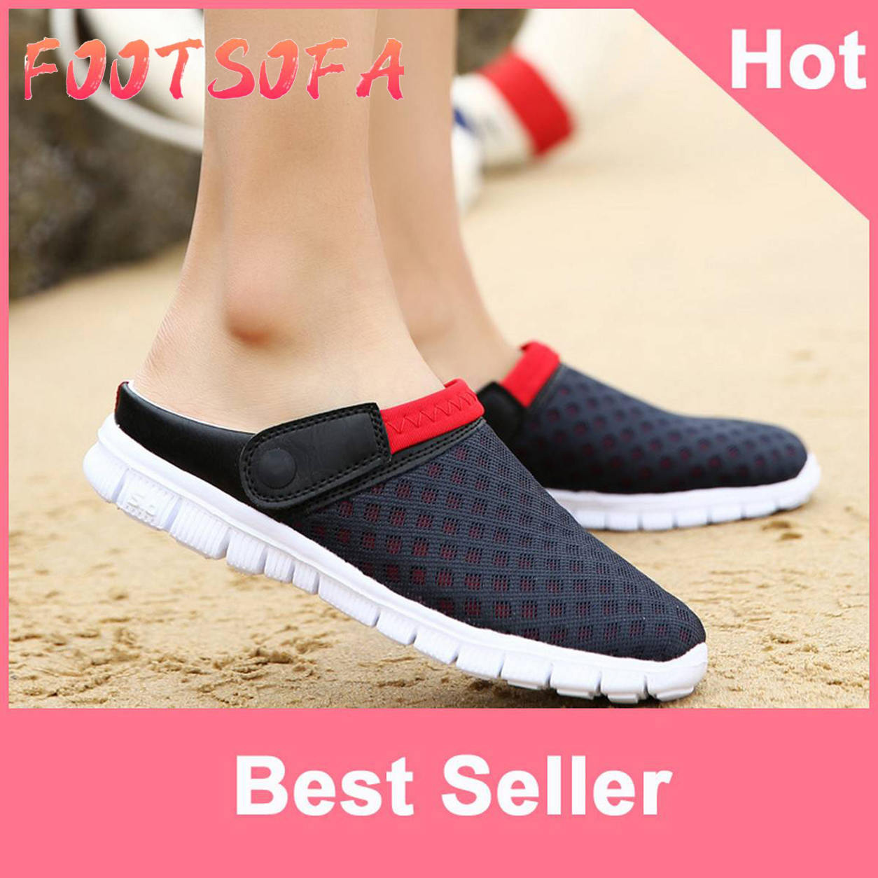 waterproof half shoes