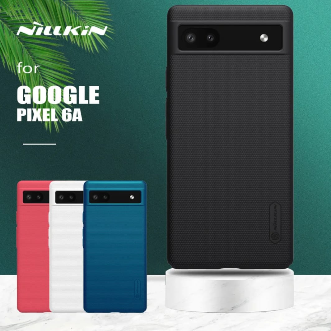 Nillkin ( Pixel 6A ) for Google Pixel 6A Matte Cover Case Super Frosted Shield Matte Back Cover for Google Pixel 6A - Black