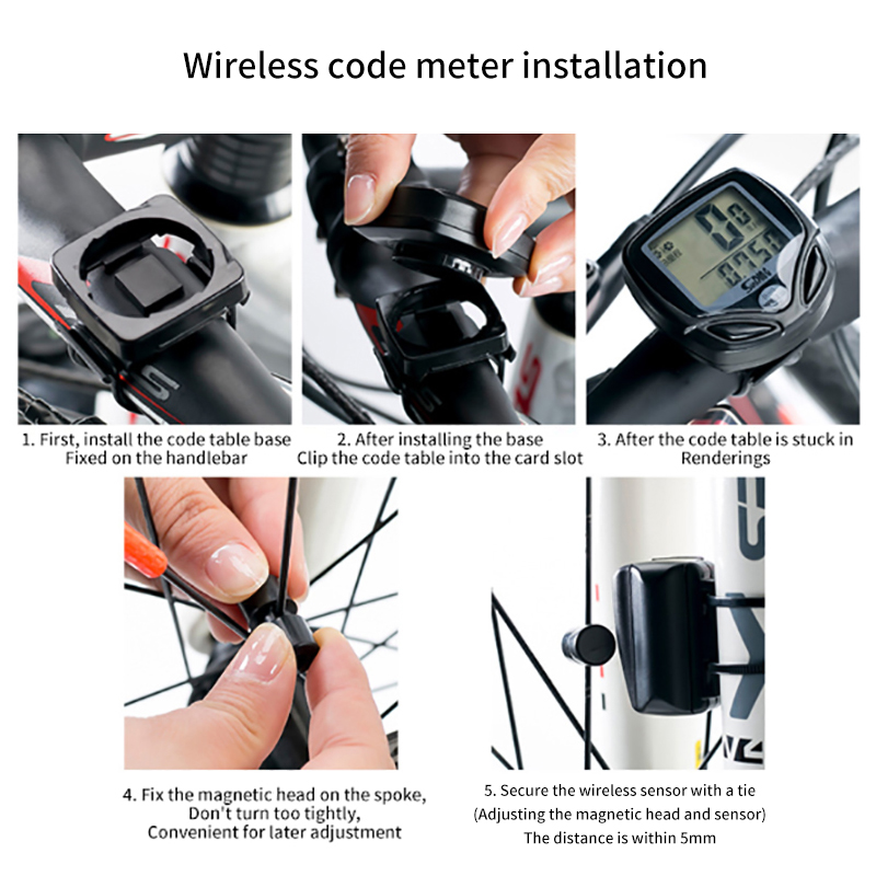 Bicycle Code Table Shuntung 548b Mountain Bike English Code Table 563b Road Speedometer Odometer Cycling Equipment Sunlight Mall. 