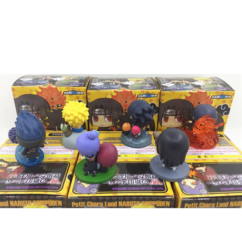 Naruto Blind Box Doll 1-7 Generation 6 Custom High Quality Naru-to Anime Figure Toy Action Figure Decoration Model Toys Bruco. 
