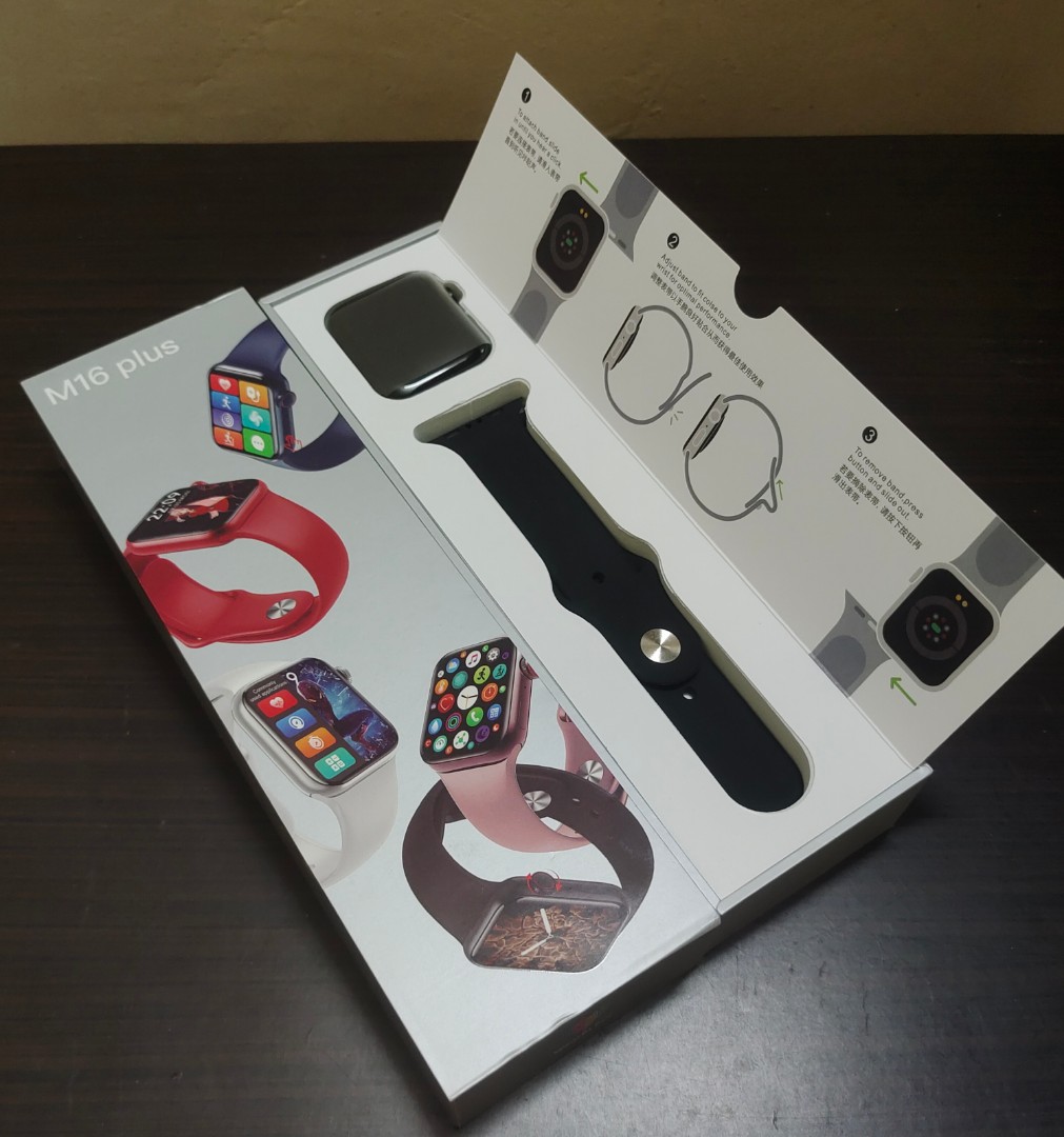 M16 Plus Infinity Display Series 6 Smartwatch. 