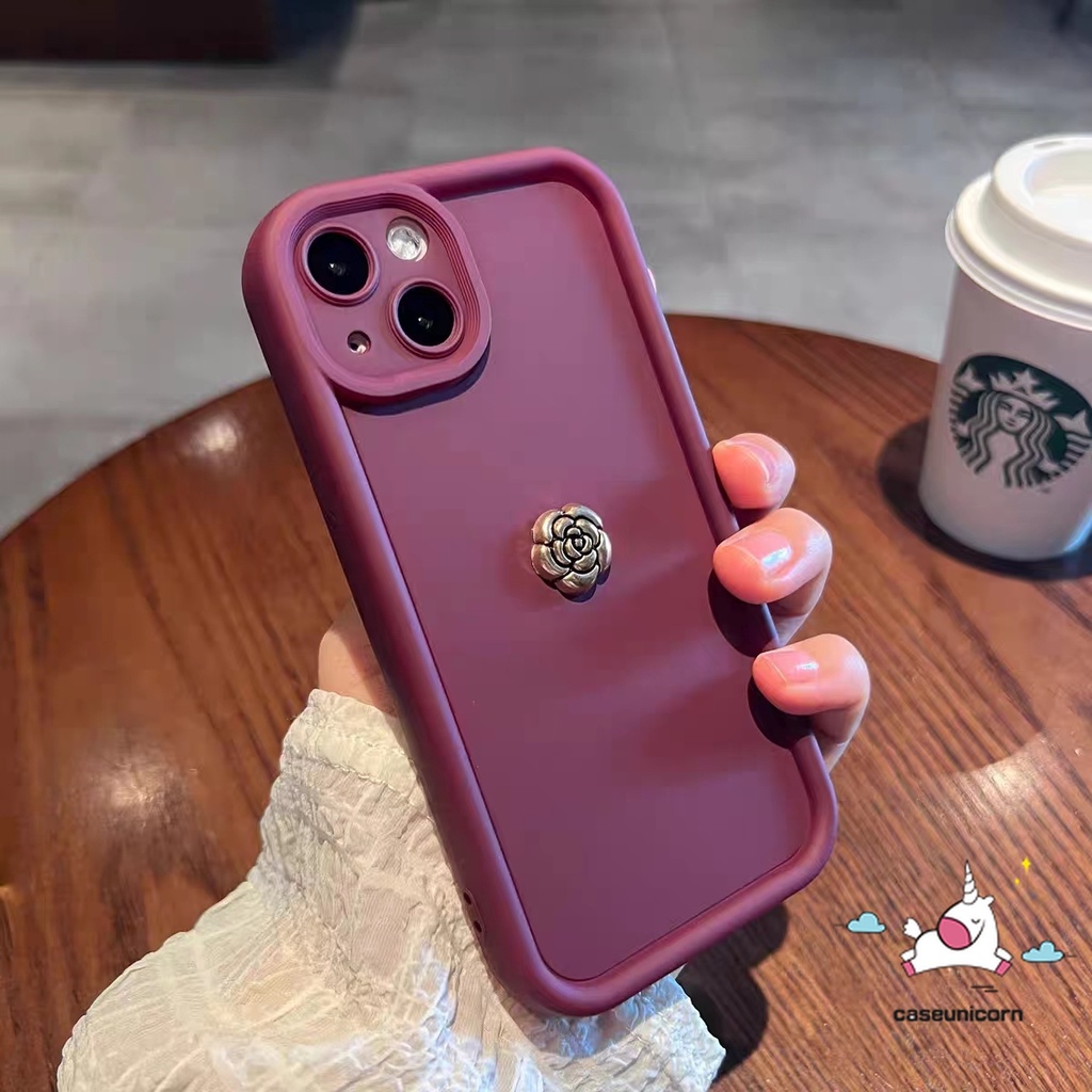 Solid Color Couples Angel Eyes Phone Case For Infinix Smart 7 Tecno Camon 20 Pro Spark Go 2023 10 10C Note 12 G96 30 Pro VIP Hot 30 30i Play Luxury Rose 3D Flower Simple Soft Cover. 