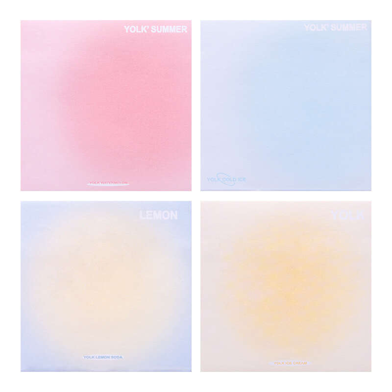 Gradient Glow High Appearance Sticky Notes for Student Stationery. 