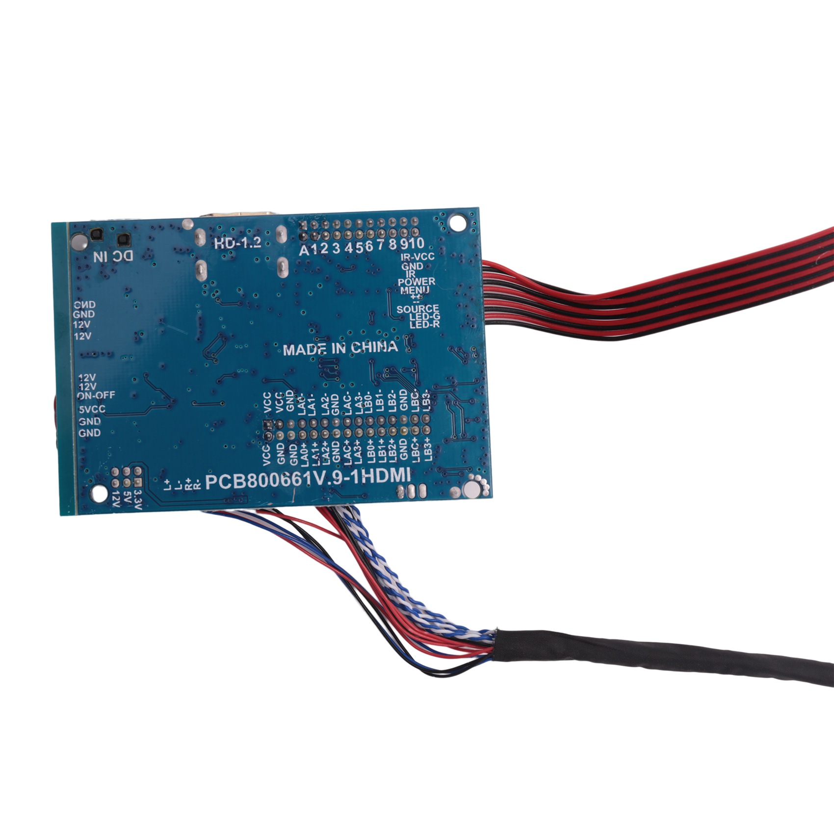 LCD Controller Board for 15.6Inch B156XW02 with Remote Control. 