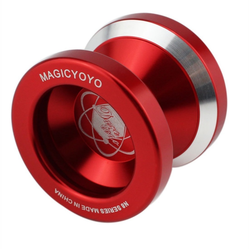 MAGICYOYO N8 Super Professional YoYo + String + Free Bag +Free (Red). 