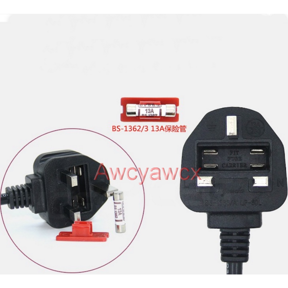 AC cable 100V-240V power PS4 PS3 PS2 Adapter Cord 150cm 1.5M 2 Prong C7 Laptop Lead 3 Pin Charger HP printer Converters. 