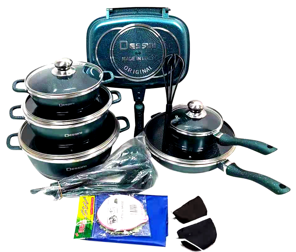 Dessini 23 pcs Marble Non-stick Cookware Sets. 