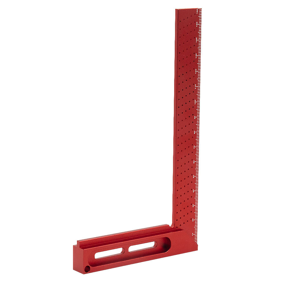1 aluminum alloy woodworking square cross ruler precision T-ruler