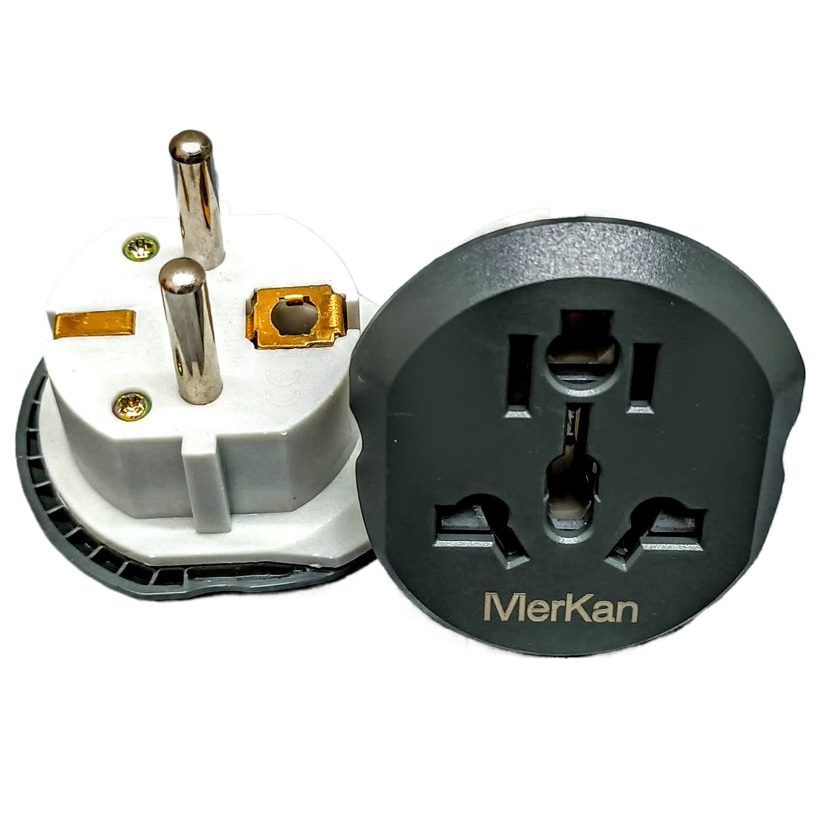 2Pin Round Type-C to Universal Multi-Functional 16A Travel Adapter Plug Type-A/B/C/D/I Pin Socket Converter - Compact Design for Worldwide Use Electrical Devices, Power Connection 2500W, Compatible with Various Devices, Ideal for Global Travelers