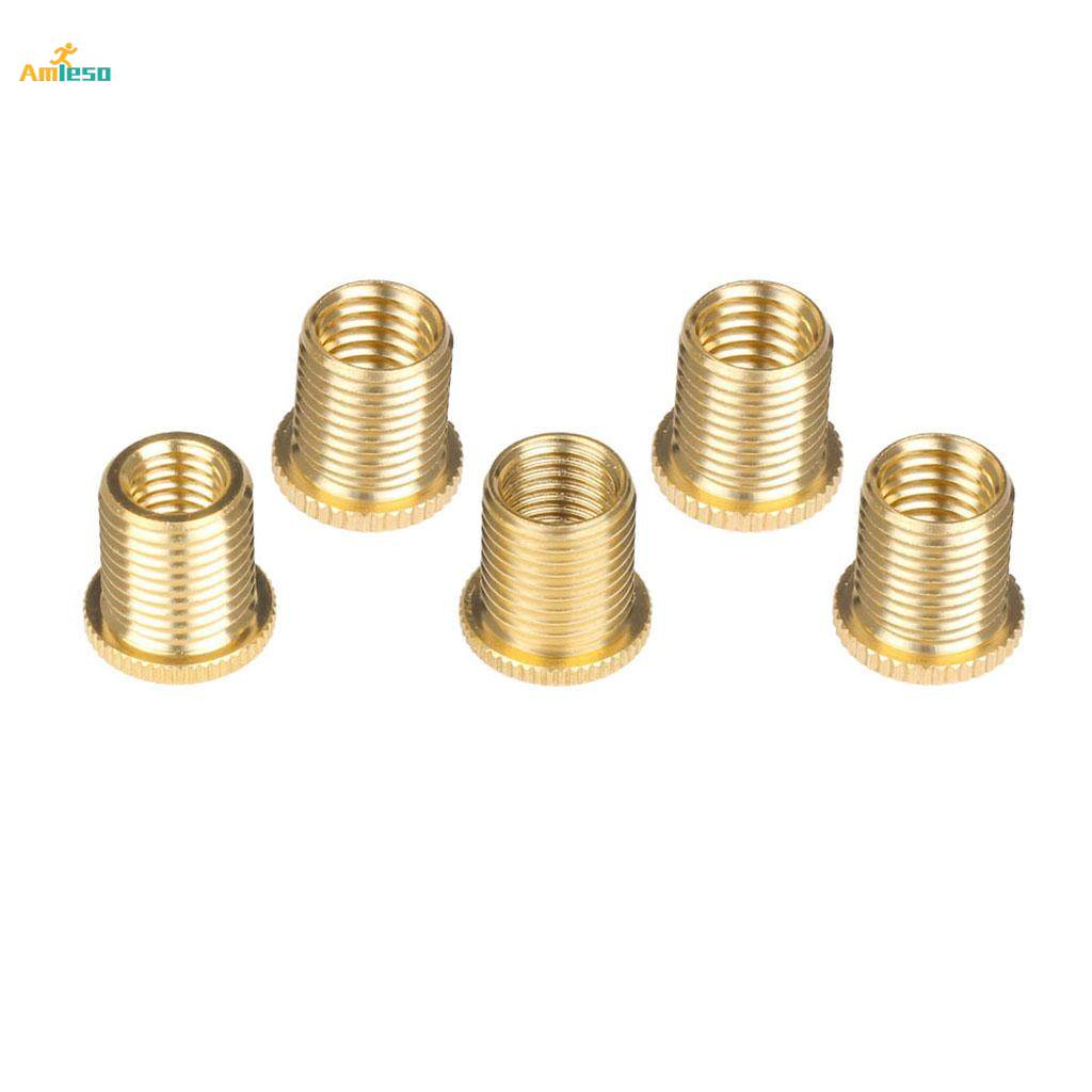 4x5X Aluminum Alloy Gear Shift Knob Thread Adapter Nuts Insert Set M10x1.25