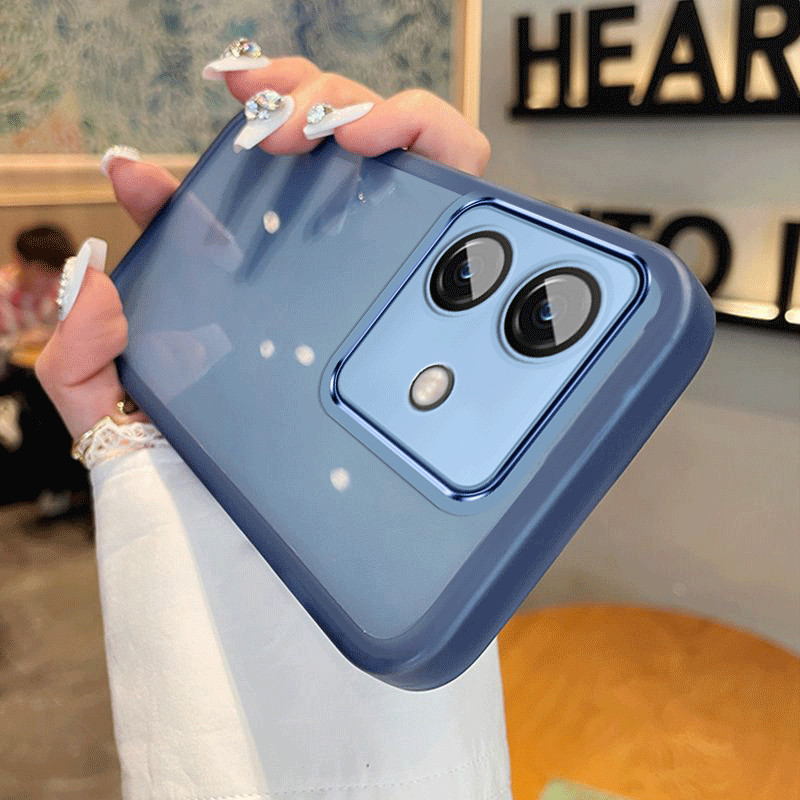 OPPO A3x A3 Clear Candy Silicon Case Camera Protector Square Bumper Shockproof Casing Soft TPU Cover. 