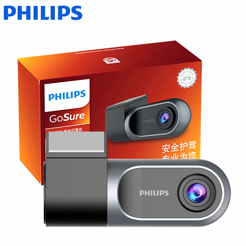 philips Front WiFi Car 1080P HD Driver Video Recorder USB Car DVR Camera Loop Recording GoSure GS3201 Internal 64G memory card