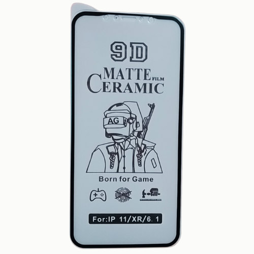 Matte Ceramic Film Screen Protector I iPHONE XR / iPHONE 11 I Matte Finish Full Coverage Screen Guard Protector Screen Protector (It's Not GLASS). 