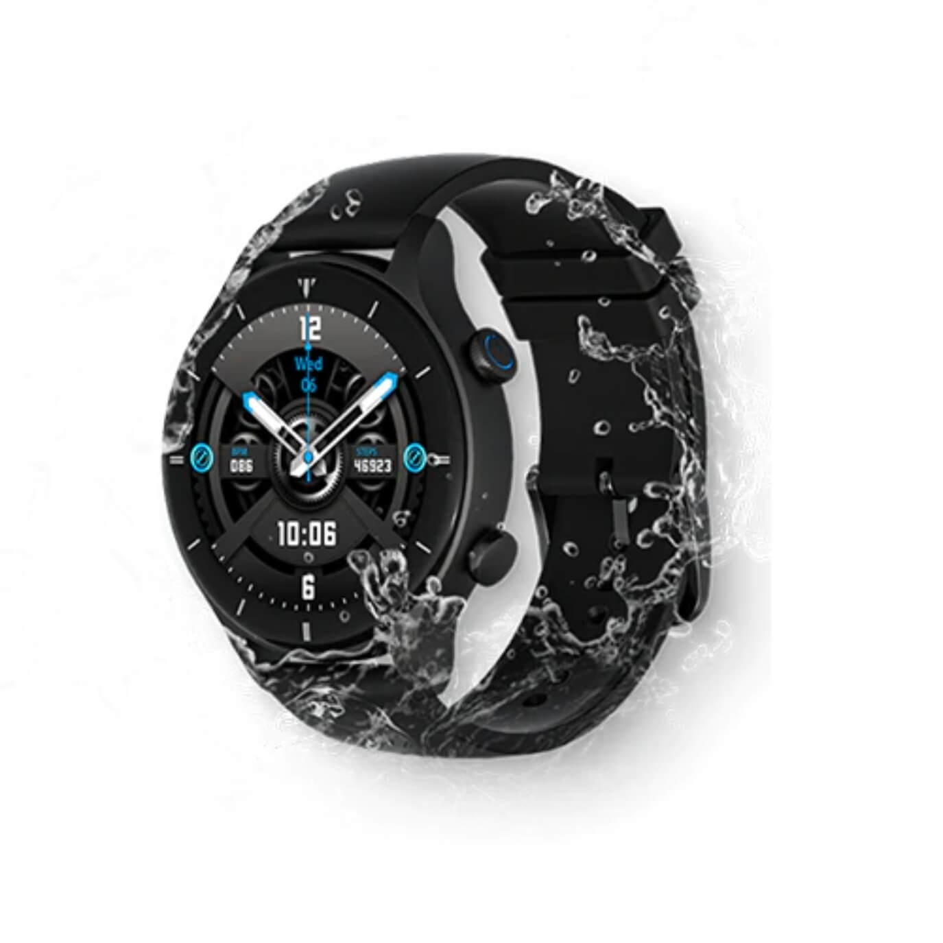 G-TiDE R1 Bluetooth Calling Smartwatch with Heart Rate, Temperature Monitoring, Sleep Tracking Support.. 