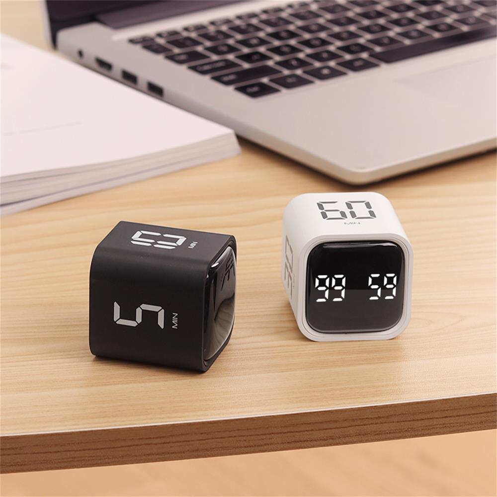Gravity Sensor Flipping Timer Digital Timer Manual Countdown Alarm Clock Mechanical Cooking Timer Cooking Shower Study Stopwatch. 