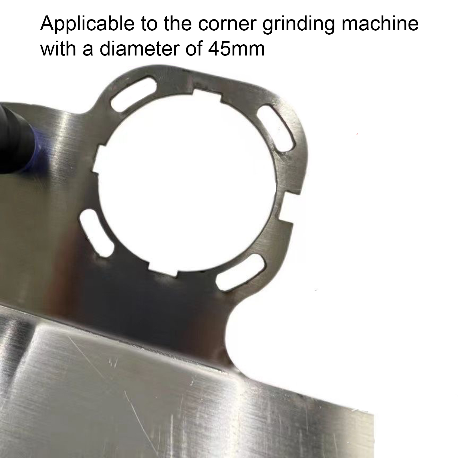 Ceramic Tile Chamfer Cutting Tool Enhanced Stability Angle Grinder Stand for Precise 45-degree Tile Chamfering Strong Load-bearing Tool Bracket for Accurate Angle Cutting Grinder Attachment Tile