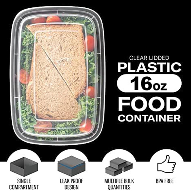 Reusable Meal Prep Containers Microwave Safe Food Storage Containers with Lids, Box to GoDishwasher & Freezer Safe. 