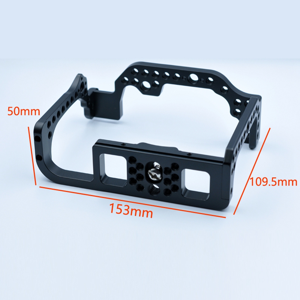 Camera Cage for Canon EOS R Feature with 1/4 3/8 Thread Holes. 
