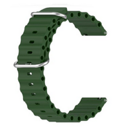 20mm Soft Ocean Style Silicone Solid Color Watch Band Strap For Amazfit Bip/BIP Lite/ Youth/Bip 3/Bip 3 Pro/GTS 2 2e/GTR 42mm/Haylou LS02/RS 4/Colmi P8/P8 Pro/P28/P28 Plus Smartwatch. 