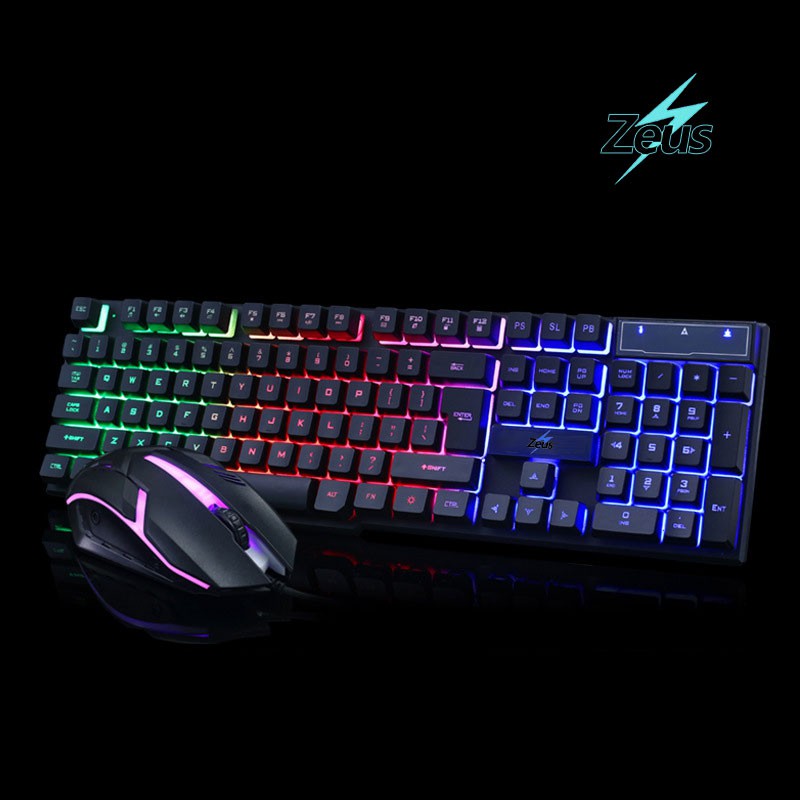 COD Zeus Gaming Keyboard and Mouse with free Mouse pad 3C SHOP