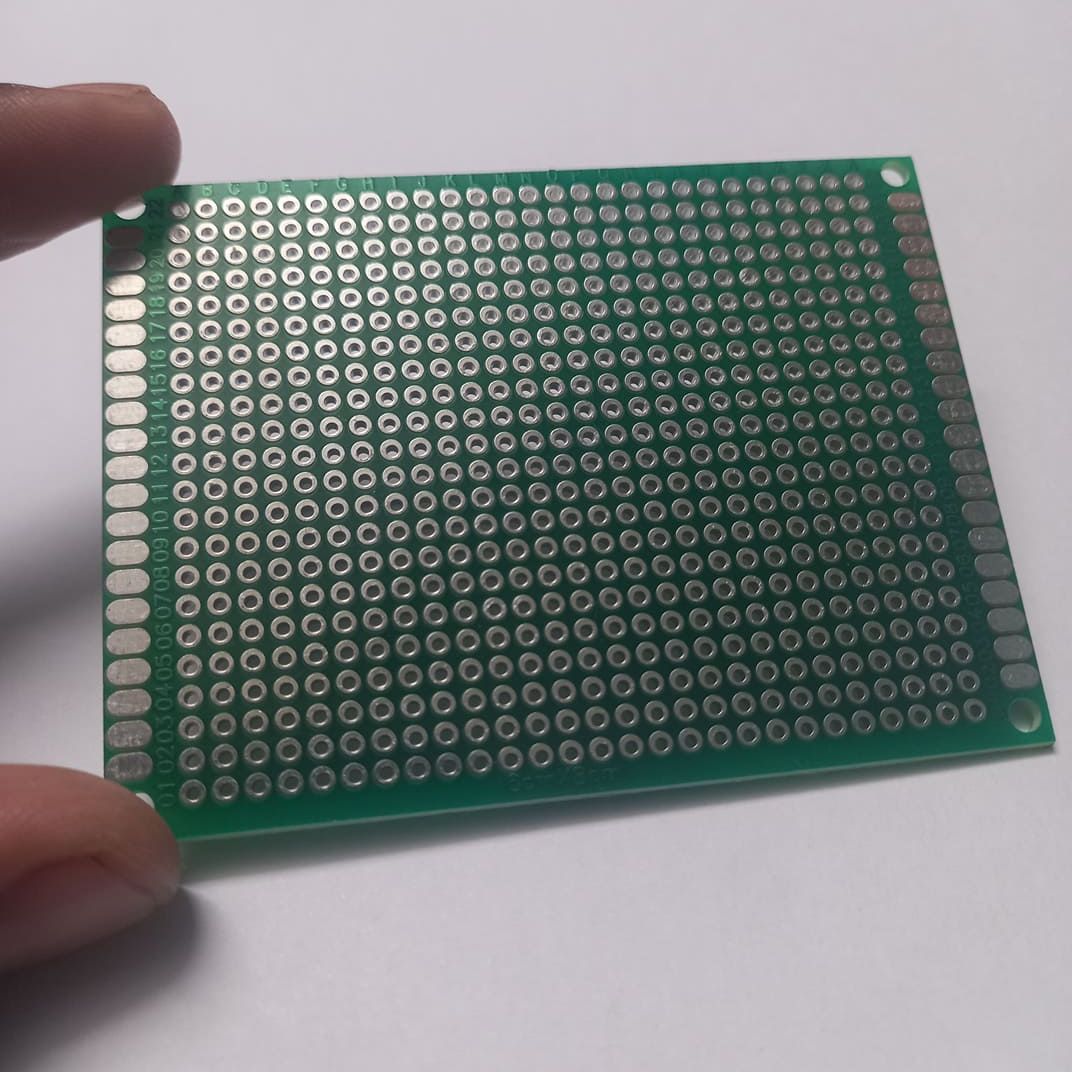 Veroboard DOUBLE SIDED 6x8cm Vero Board Double Side Veroboard Dot Vero PCB Board 6x8cm Project Board Prototyping Board Strip Board DIY Soldering Circuit & Cables. 